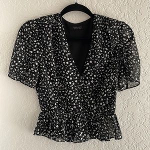 Allsaints Ilia Pippa blouse size 0 or S